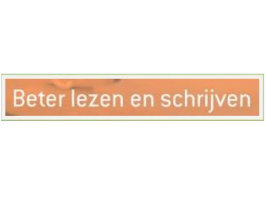 Beter lezen en schrijven