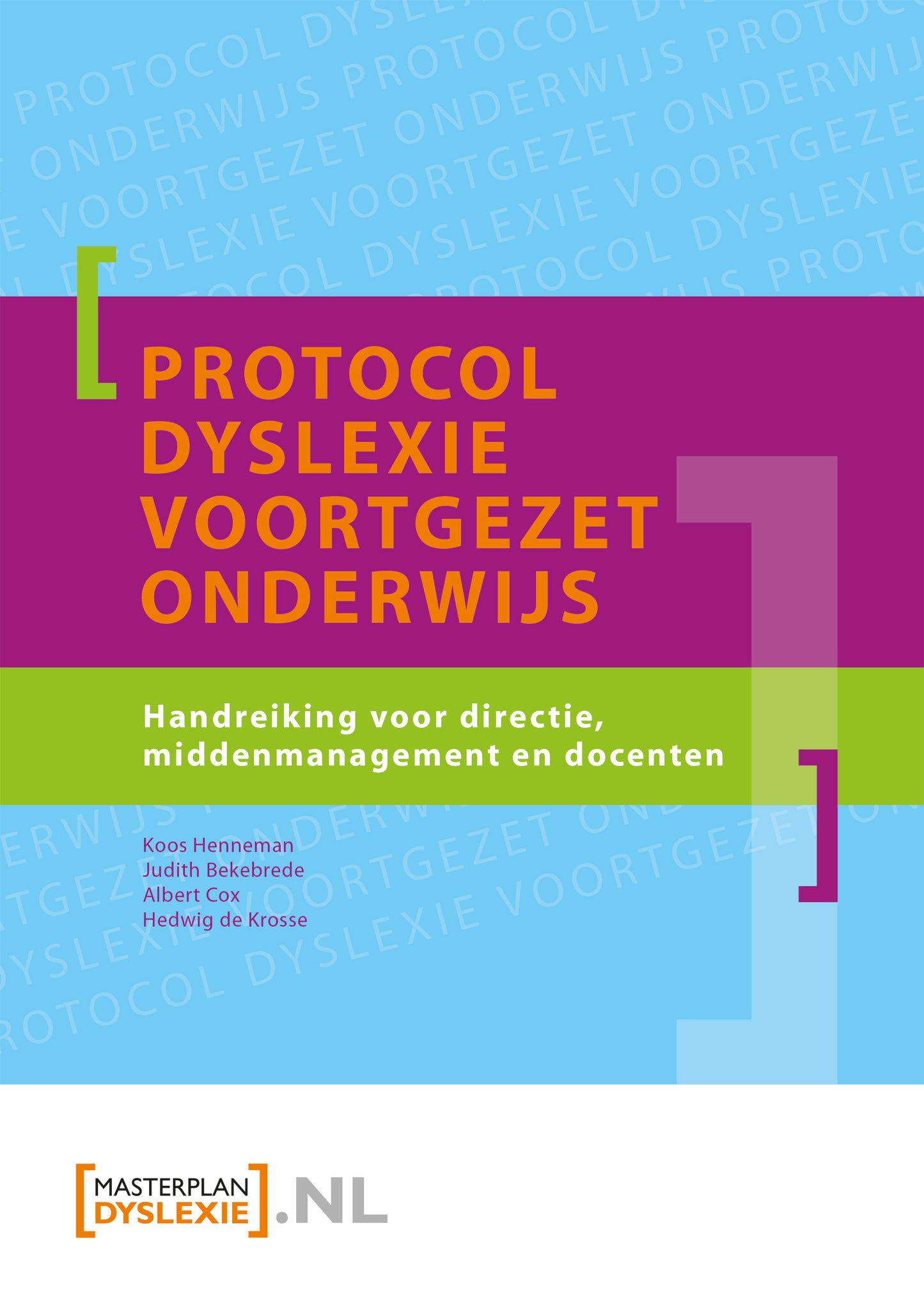 Protocol Dyslexie Voortgezet Onderwijs